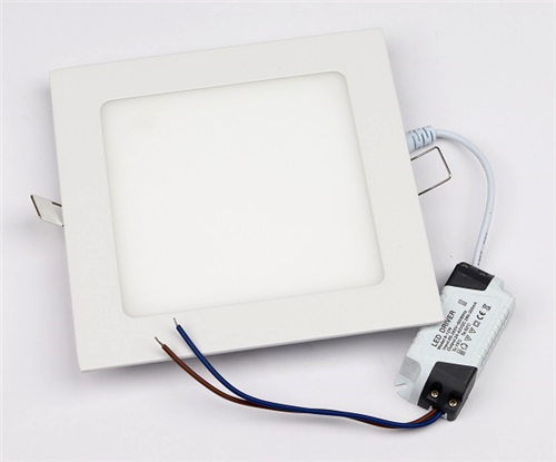 small  LED panel  (recessed square)